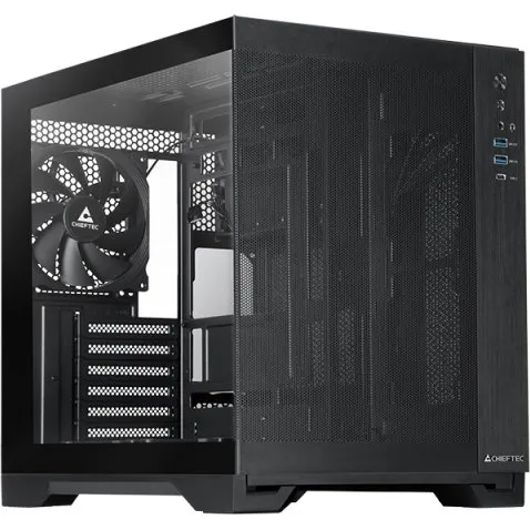 Chieftec Visio Air GM-30B-M-OP mATX Terning, Sort