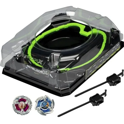 Beyblade X Xtreme Battle Set – Beystadium + 2 X-toppe