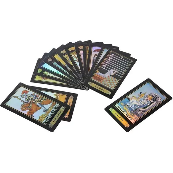 Tarotkort - Rider-Waite med holografisk finish