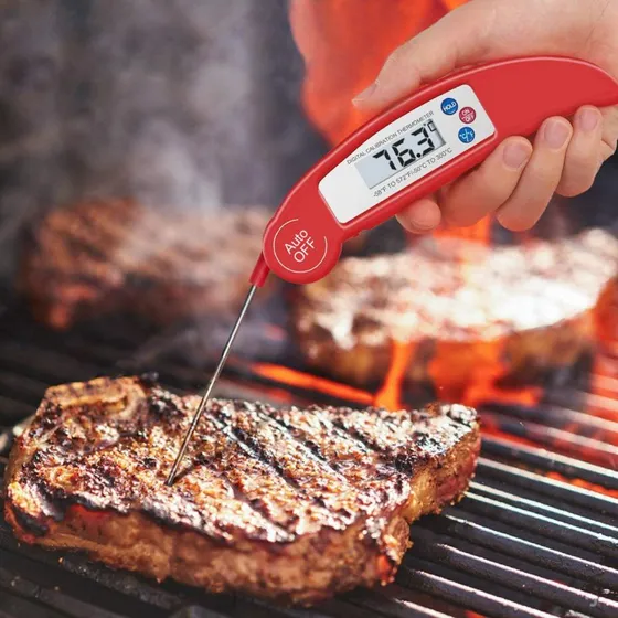 ThermoPro Digitalt Stegetermometer Rød