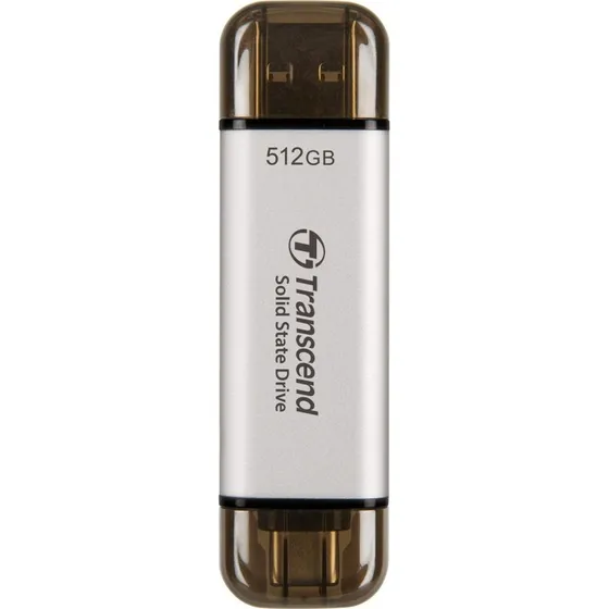 Transcend ESD310 SSD 512 GB USB-C Sølv