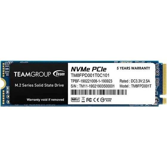 TeamGroup MP33 Pro NVMe SSD 1 TB M.2 2280 PCIe 3.0