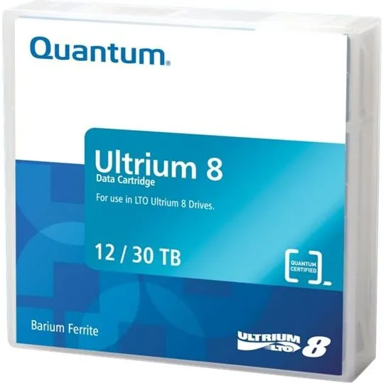 Quantum LTO Ultrium 8 12 TB, murstensrød