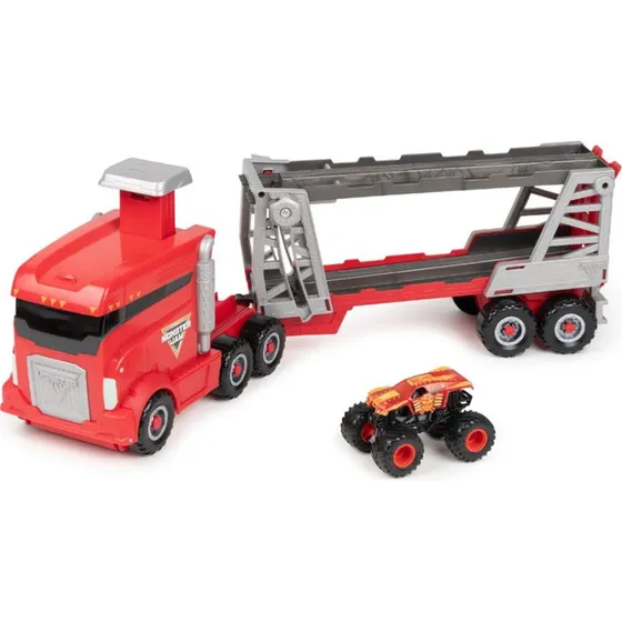 Monster Jam 2 i 1 Launch N Go Hauler