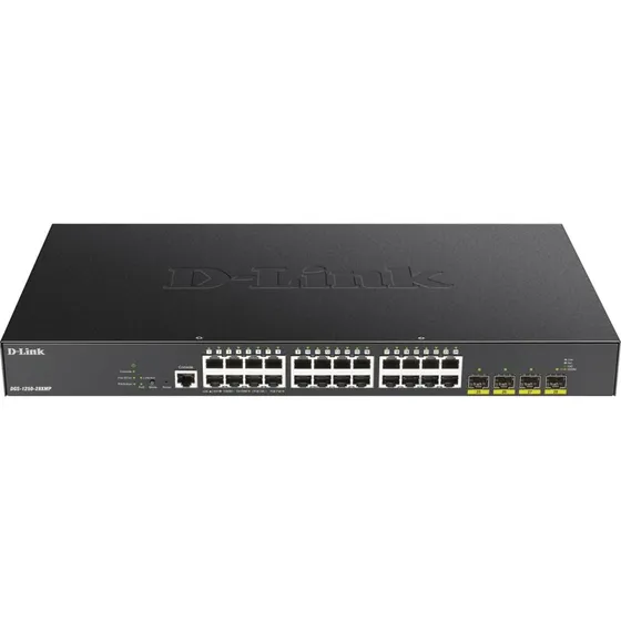 D-Link DGS-1250-28XMP/E 28-port Gigabit PoE Switch