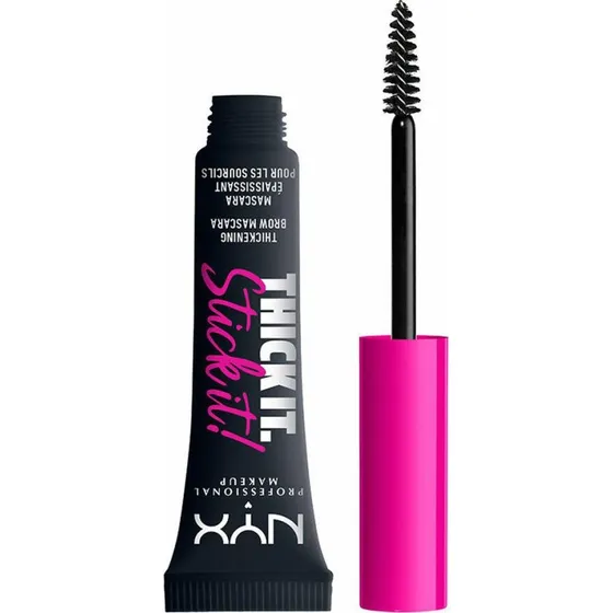 NYX Thick It. Stick It! Øjenbrynsfarve - Sort, 7 ml