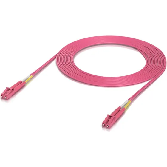 Ubiquiti UniFi OM4 Fiberoptik Patchkabel 3m (50-Pack) - Rose