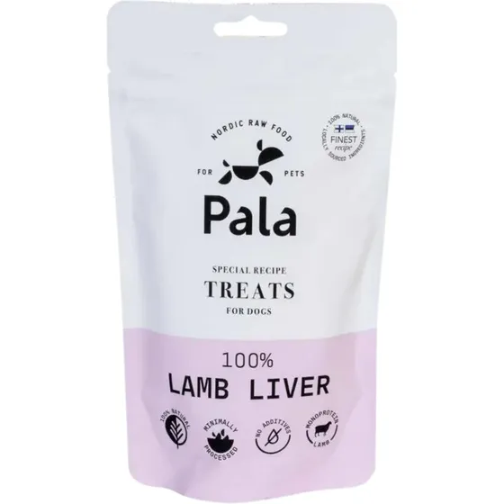 Pala Treat – 100% lammelever, 100 g