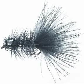 Unique Flies Krystal Bugger Black Put & Take - Krog #8
