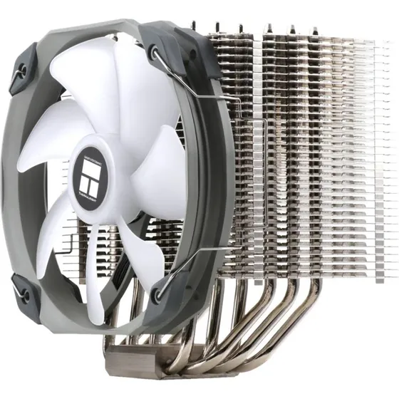 Thermalright HR-02 Plus CPU-køler 140 mm, sort/sølv, nikkelbelagt kobberbase