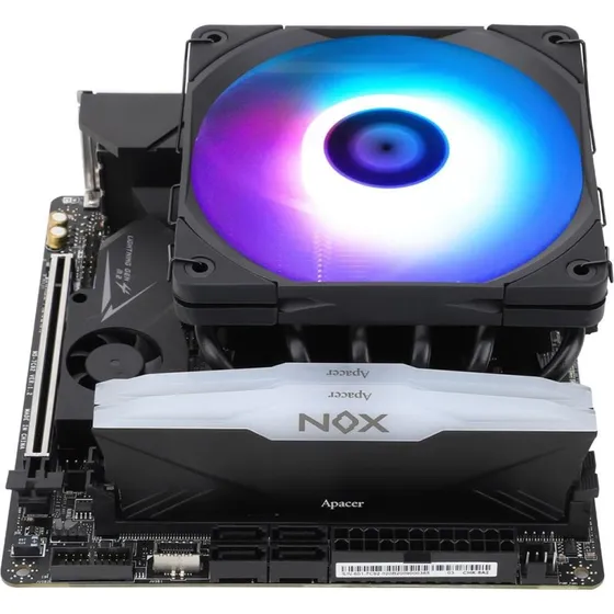 Thermalright AXP120-X67 120 mm CPU-køler sort ARGB