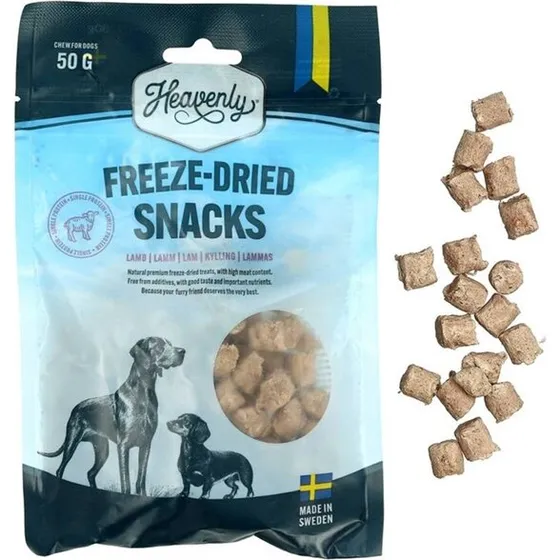 Heavenly Frysetørret Lam Hundegodbid 50g