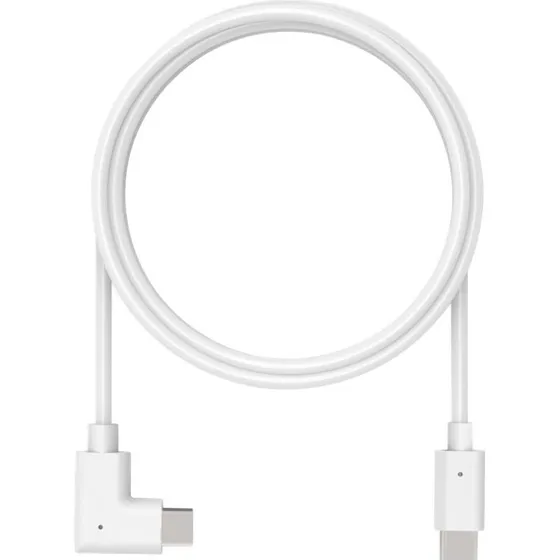 Compulocks USB-C kabel 1,83 m hvid, 90° højrevinklet