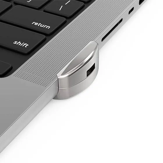 Compulocks Sikkerhedskabel til MacBook Pro 16" M1/M2/M3 - Sølv