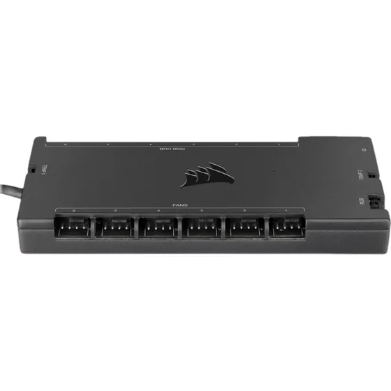 Corsair iCUE Commander Core XT, Sort, RGB & Kølerkontrol