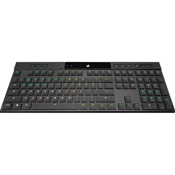 Corsair K100 Air Wireless RGB - Nordisk - Sort