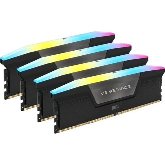 Corsair Vengeance RGB DDR5 128GB 5600MHz CL40 Sort