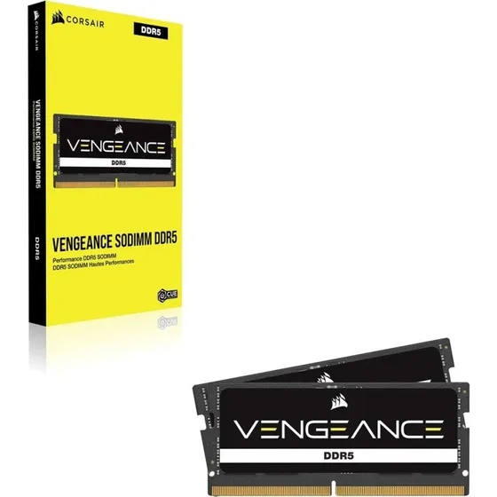 Corsair Vengeance 16 GB DDR5 5600 MHz SO-DIMM Sort