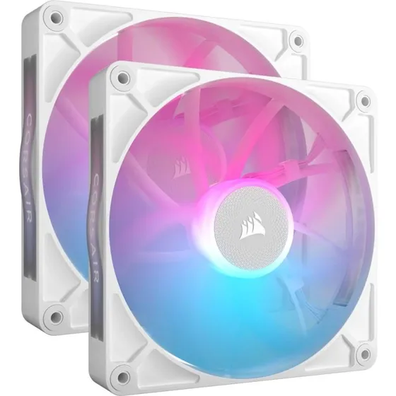 Corsair iCUE LINK RX140 RGB 140mm Hvid 2-pak