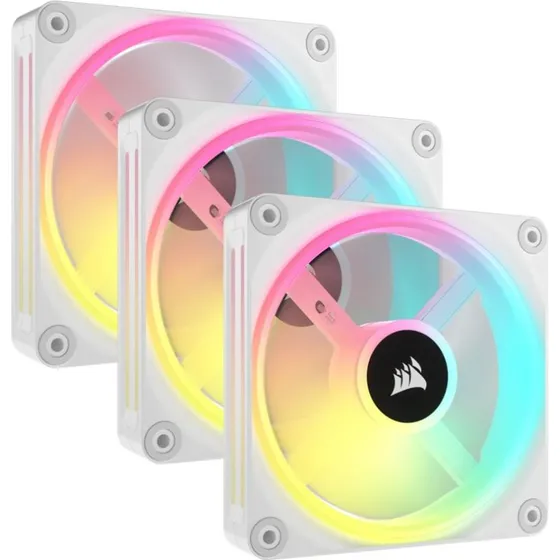 Corsair iCUE LINK QX120 RGB Hvid 120mm Starter Kit