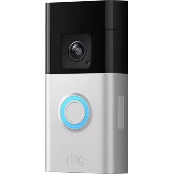Ring Battery Video Doorbell Pro, Satin Nikkel