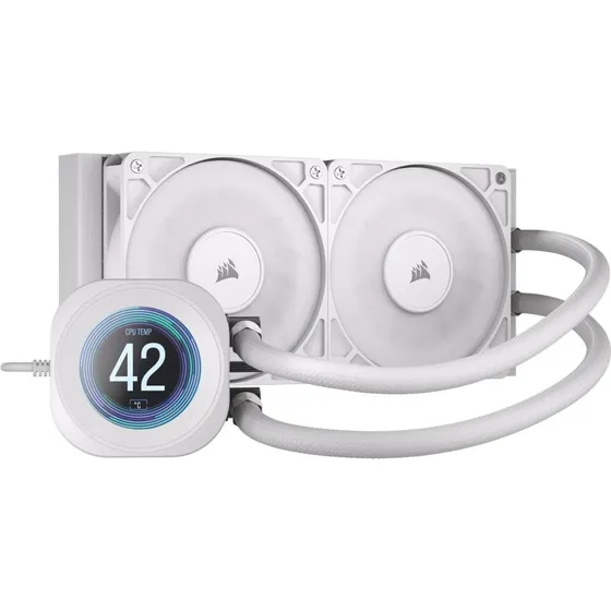 Corsair Nautilus 240 RS LCD Hvid CPU Vandkøling 240mm