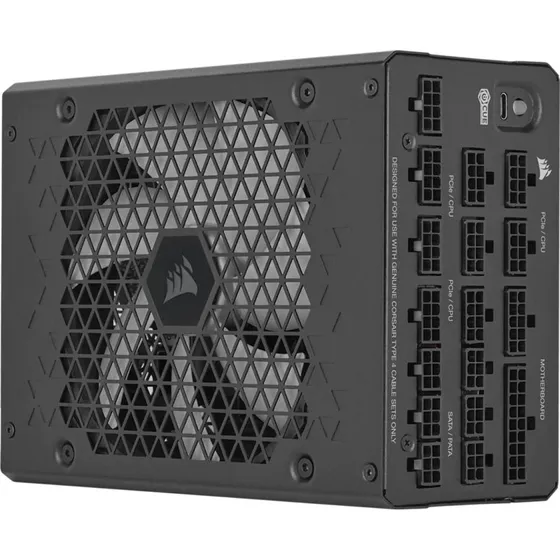 Corsair HX1500i 1500W 80 PLUS Platinum, fuldt modulær, sort