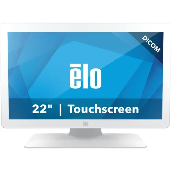 Elo 2203LM 22" Touchscreen, Full HD, Medical Grade, Hvid