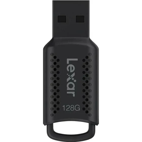 Lexar JumpDrive V400 128 GB USB-A 3.2, Sort