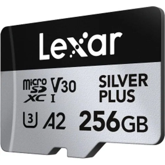 Lexar Silver Plus microSDXC 256 GB UHS-I U3 A2 V30