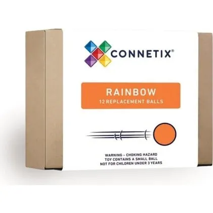 Connetix Rainbow Ball Pack 12 Dele (CT-R-00012-BA)