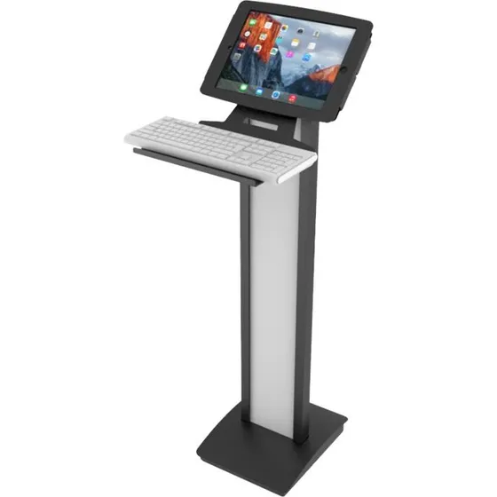 Compulocks UKBTRAYB Tastaturhylde, sort/grå, VESA 100x100 mm