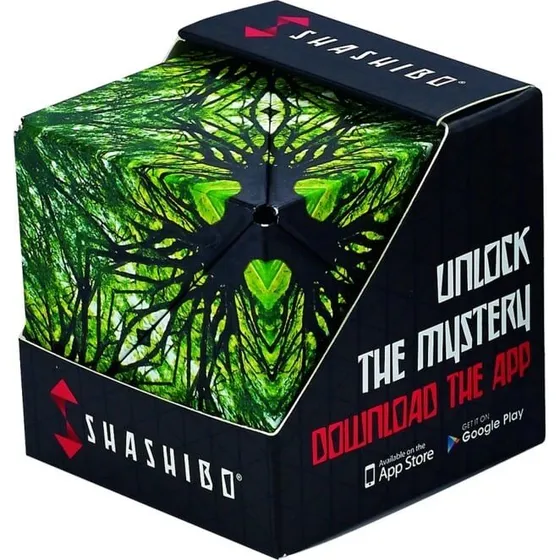 Shashibo Elements - Formskiftende Fidgetkasse med 36 magneter
