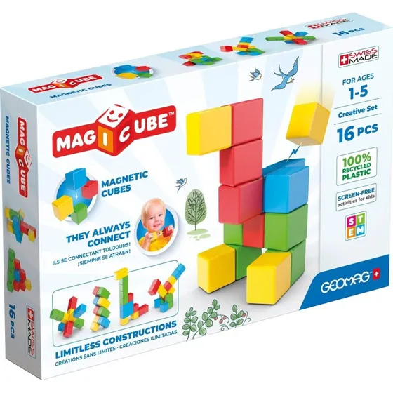 Geomag Magicube Kreativt Sæt 16 Stk