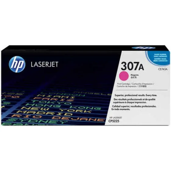 HP 307A Magenta Toner CE743A, 7.300 sider
