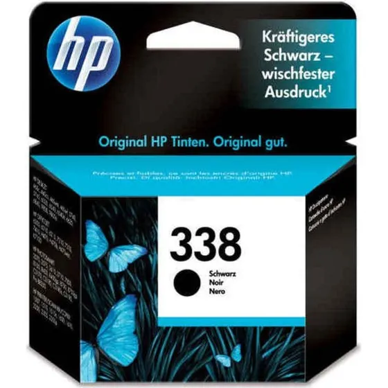 HP 338 C8765EE Sort Original Blækpatron