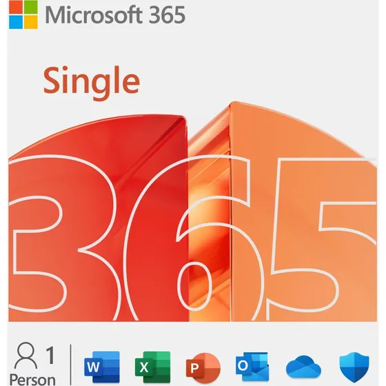 Microsoft 365 Personal 1 år 1 bruger, op til 5 enheder