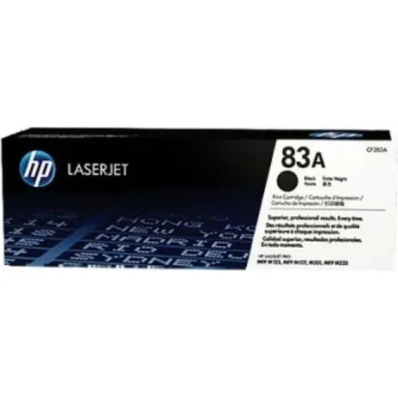 HP 83A Sort Toner CF283A – 1.500 Sider