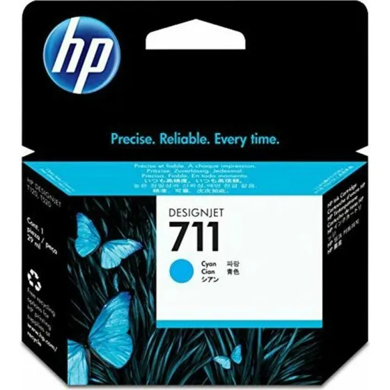 HP 711 CZ130A Cyan Blækpatron 29 ml