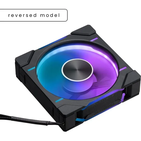 Phanteks D30-120 120 mm Reverseret Airflow D-RGB Blæser, Sort