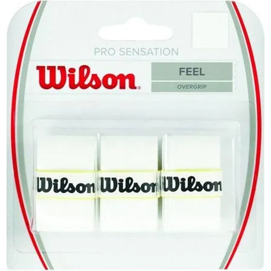 Wilson Pro Sensation overgrip hvid (3 stk.)