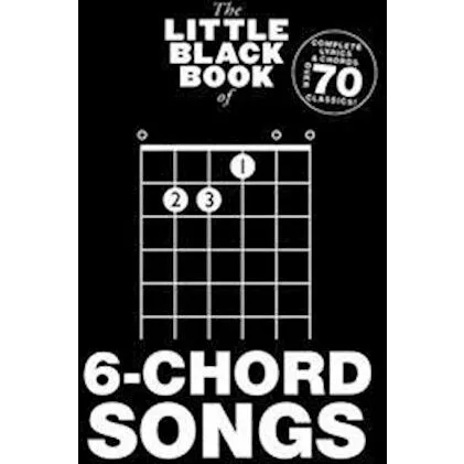 The Little Black Book: 6-Chord Songs – sangbog