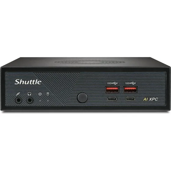 Shuttle Slim PC DN11H5, 1,35 L, Core Ultra 5 125H, sort