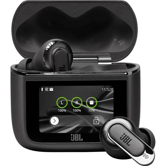 JBL Tour Pro 3 Trådløse In-Ear Ørepropper, Sort