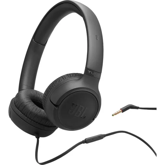 JBL Tune 530 Kablede On-Ear Hovedtelefoner, Sort