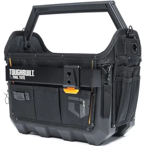 ToughBuilt TB-CT-82-16 Værktøjskasse, vandtæt, sort med transporthåndtag