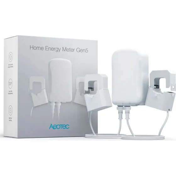Aeotec Z-Wave Home Energy Meter – 200A Smart Energimåler