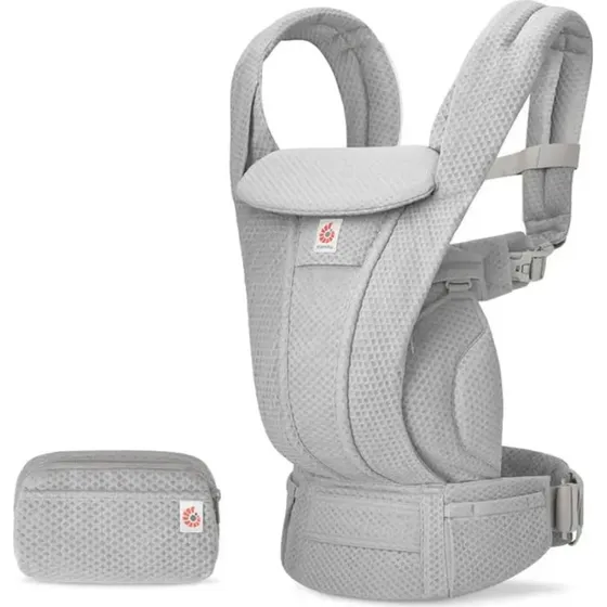 Ergobaby Omni Deluxe Mesh Bæresele, Pearl Grey