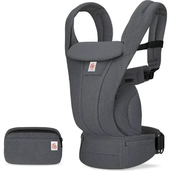 Ergobaby Omni Deluxe Mesh Bæresele, Graphite Grey