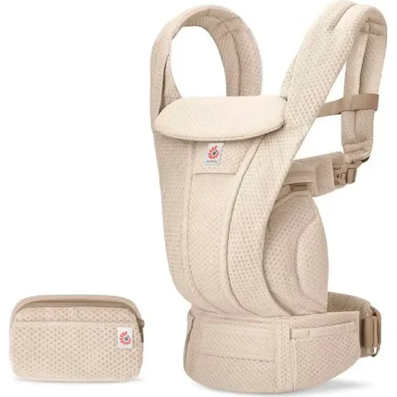 Ergobaby Omni Deluxe Mesh Bæresele - Natural Beige